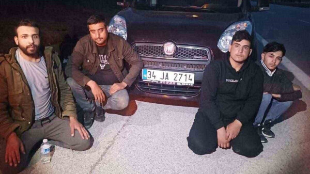 In Edirne wurden drei irreguläre Einwanderer gefasst