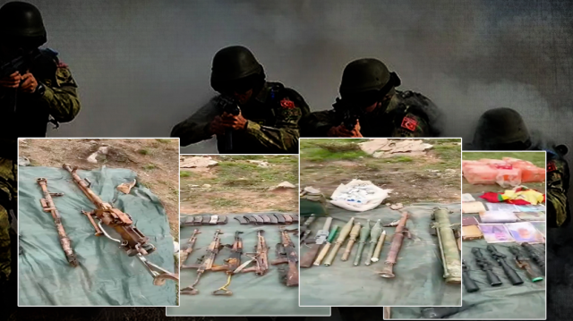 Überfall auf Terroristennester in der Claw-Kilit-Region: Zahlreiche Waffen und Munition wurden beschlagnahmt