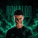 Cristiano Ronaldo SIUUU Green Energy Live Wallpaper