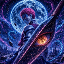 Demon Slayer Akaza Sacred Sword Live Wallpaper