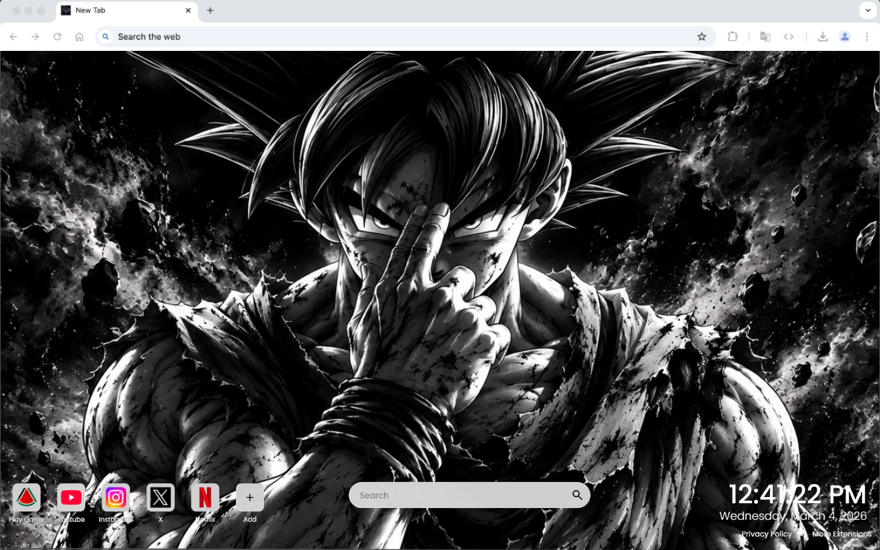 Dragon Ball Goku Sacred Power Live Wallpaper