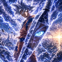 Goku: Lightning Behind the Blade Live Wallpaper