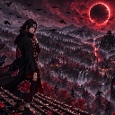 Itachi Uchiha: The Crow at the Temple Live Wallpaper
