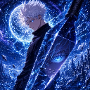 Jujutsu Kaisen Gojo Celestial Eye of Infinity Live Wallpaper
