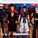 JJK Gojo Sukuna Toji Uraume Live Wallpaper