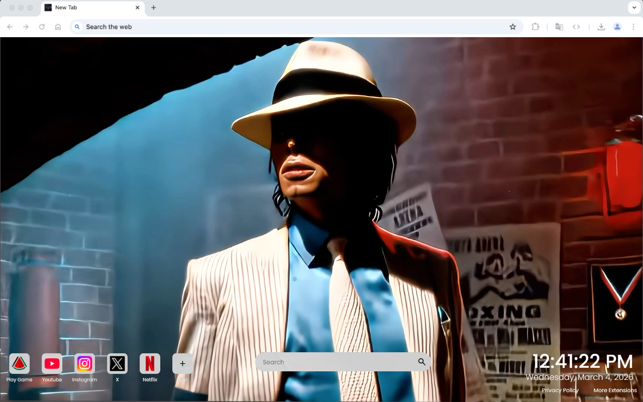 Michael Jackson's Iconic Dance Live Wallpaper