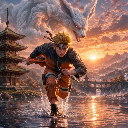Naruto Kurama Sacred Run Live Wallpaper