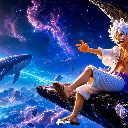 One Piece Luffy Gear Fifth Galaxy Voyage Live Wallpaper