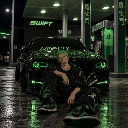 One Piece Zoro Green Night Drive Live Wallpaper