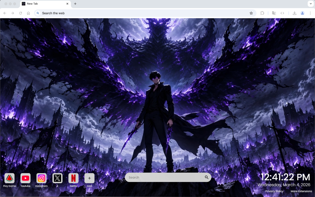 Sung Jin Woo Shadow Apocalypse Live Wallpaper