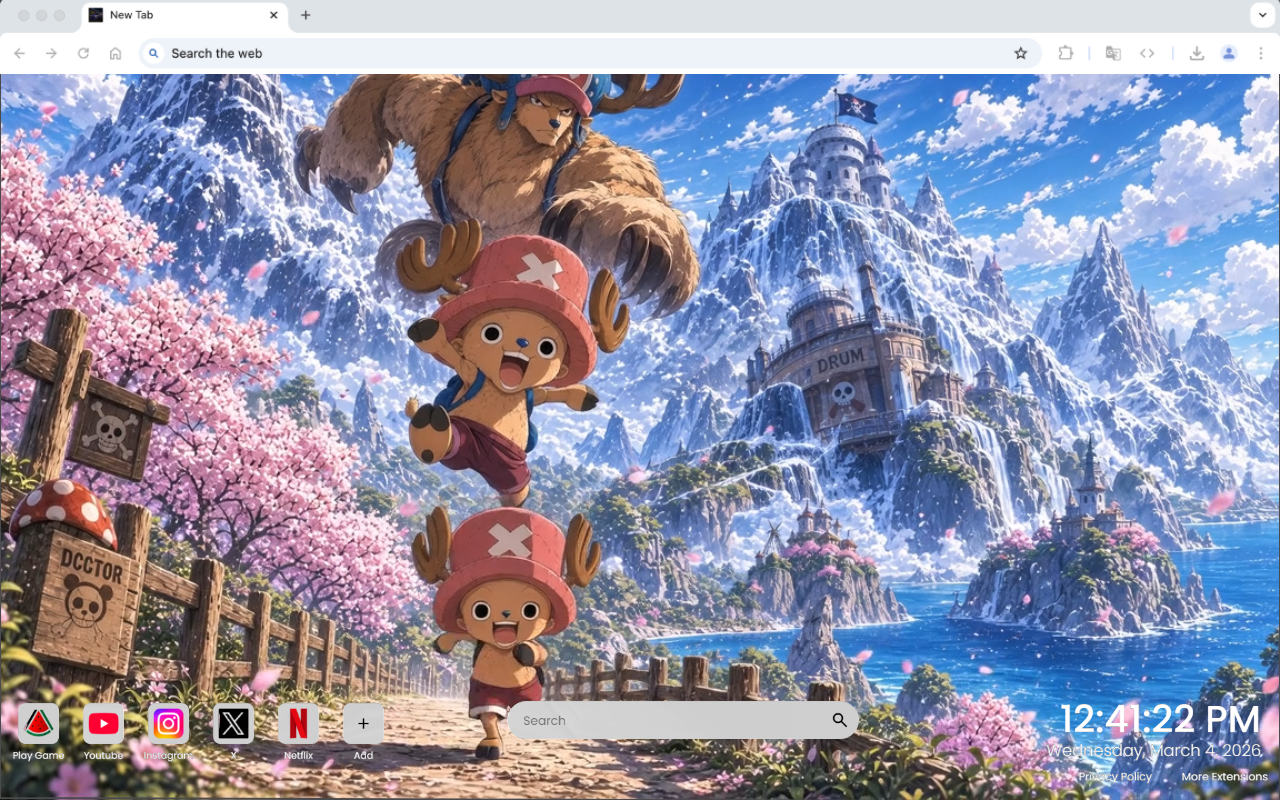 Tony Tony Chopper: Little Reindeer Live Wallpaper