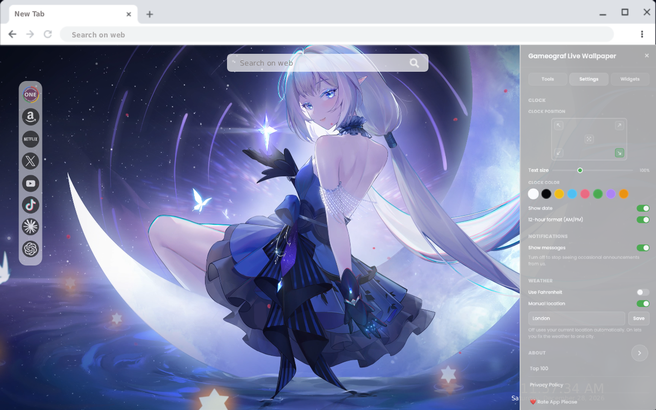 Anime Girl JJK Live Wallpaper