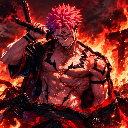 Sukuna: Sword of the Burning Shrine Live Wallpaper