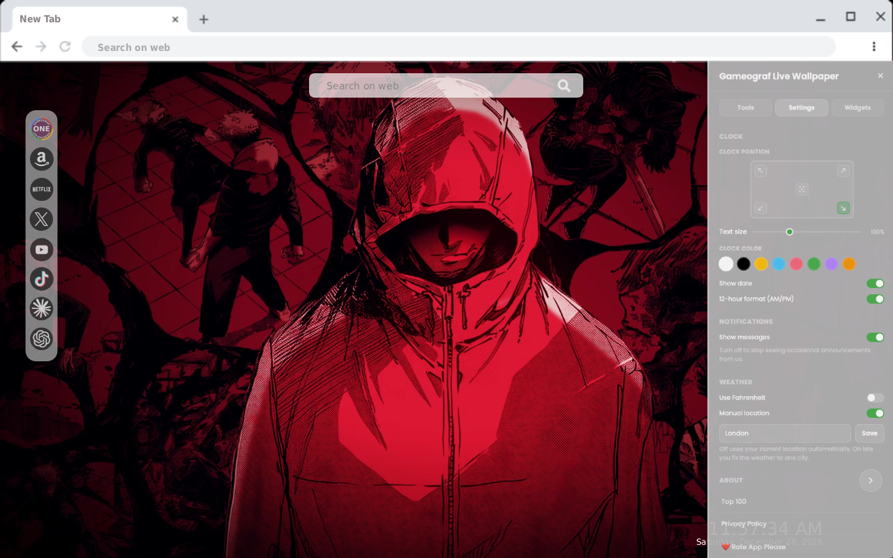 Yuji Itadori Inner Collapse JJK Live Wallpaper